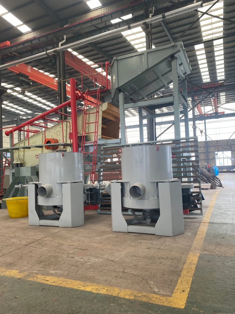 Gold centrifugal concentrator side view